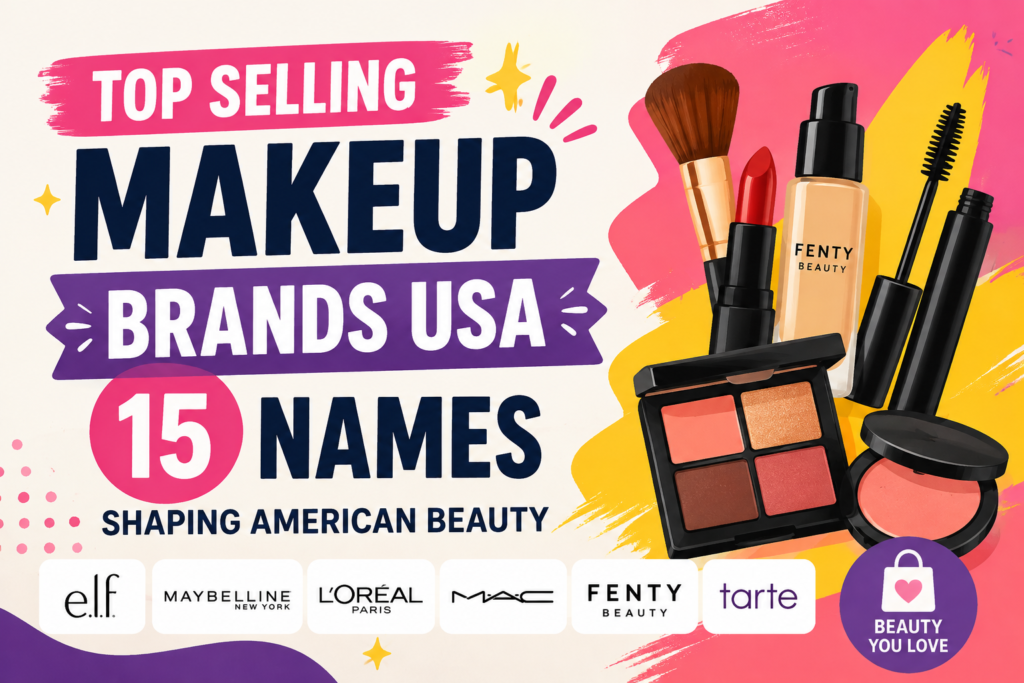 Top Selling Makeup Brands USA: 15 Popular Beauty Brands