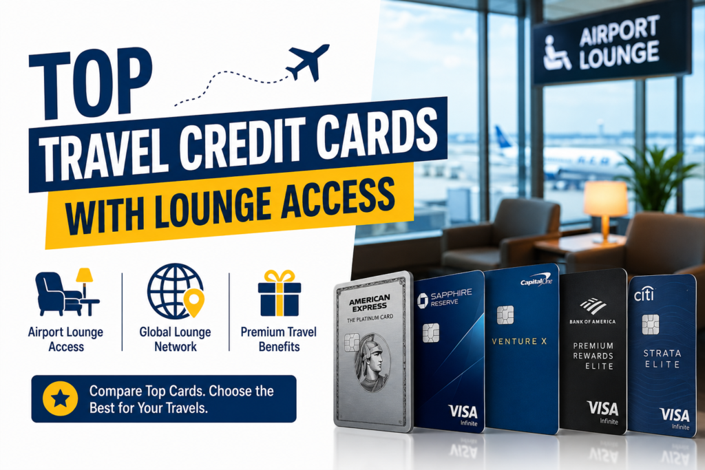 Top Travel Credit Cards With Lounge Access