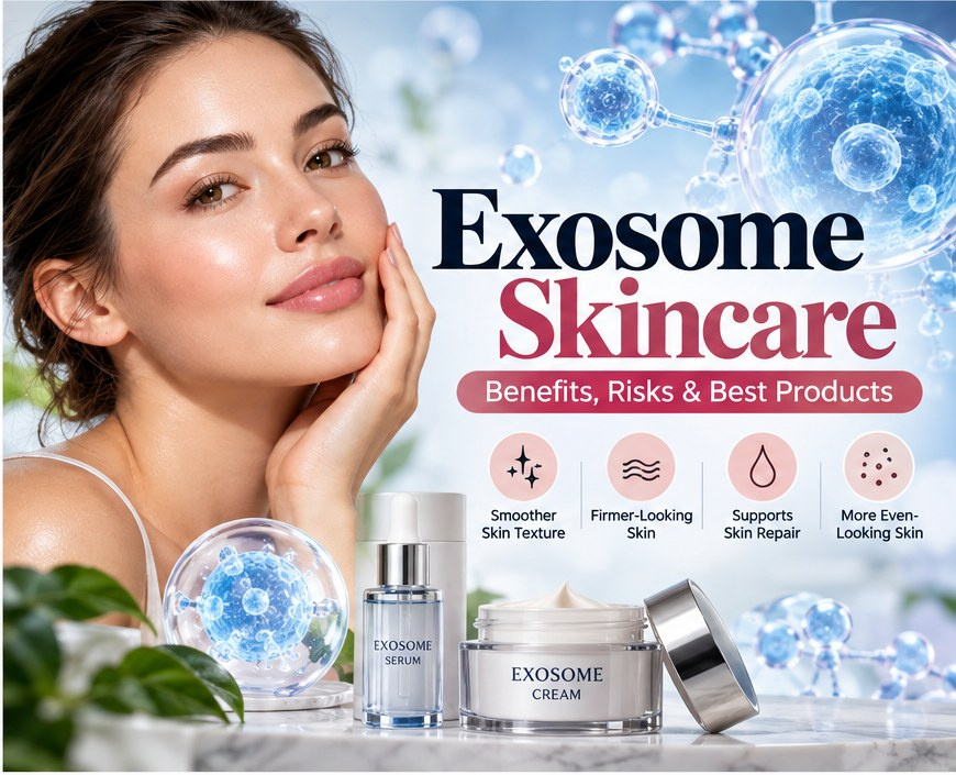 Exosome Skincare: Benefits, Risks & Best Products